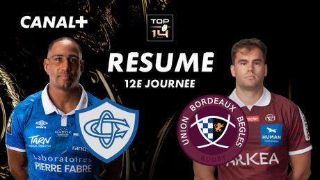 Le résumé de Castres / Bordeaux-Bègles