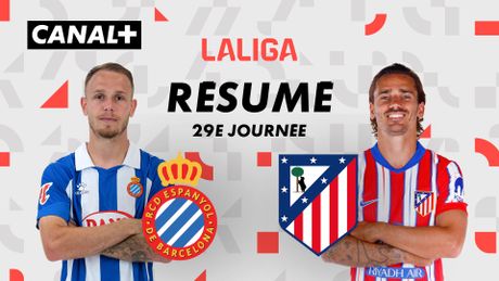 Reial Club Deportiu Espanyol vs. Club Atlético de Madrid - Temps Forts