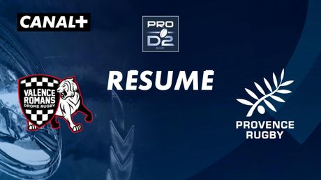 Le résumé de Valence / Provence Rugby