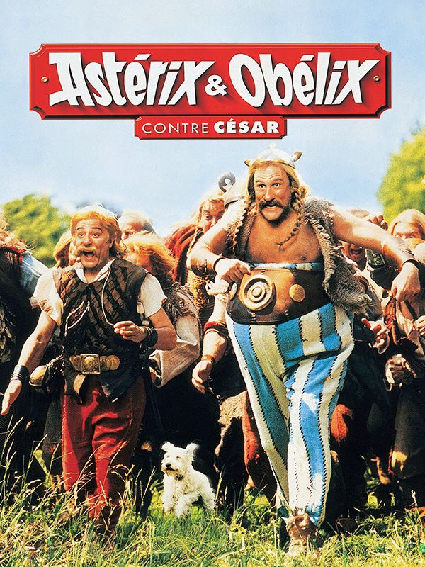 Affiche du film Astérix et Obélix contre César