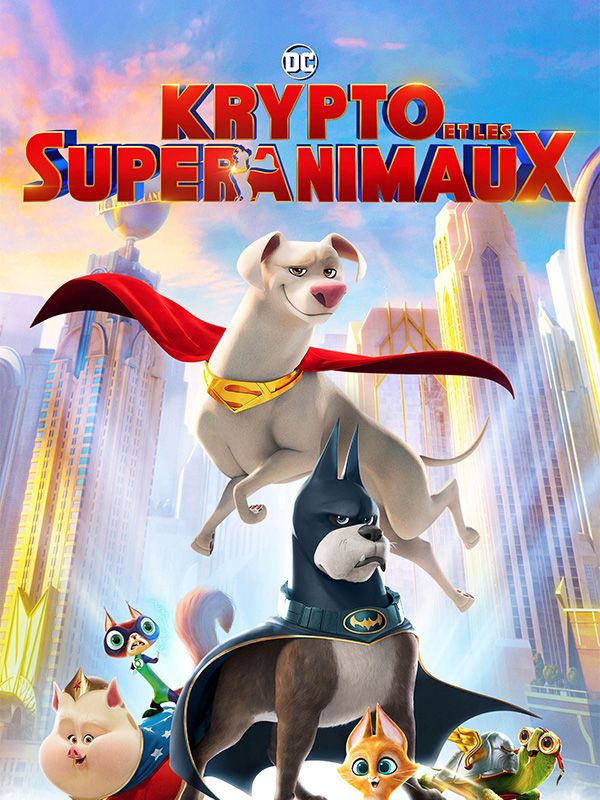 Affiche du film Krypto et les Super-Animaux