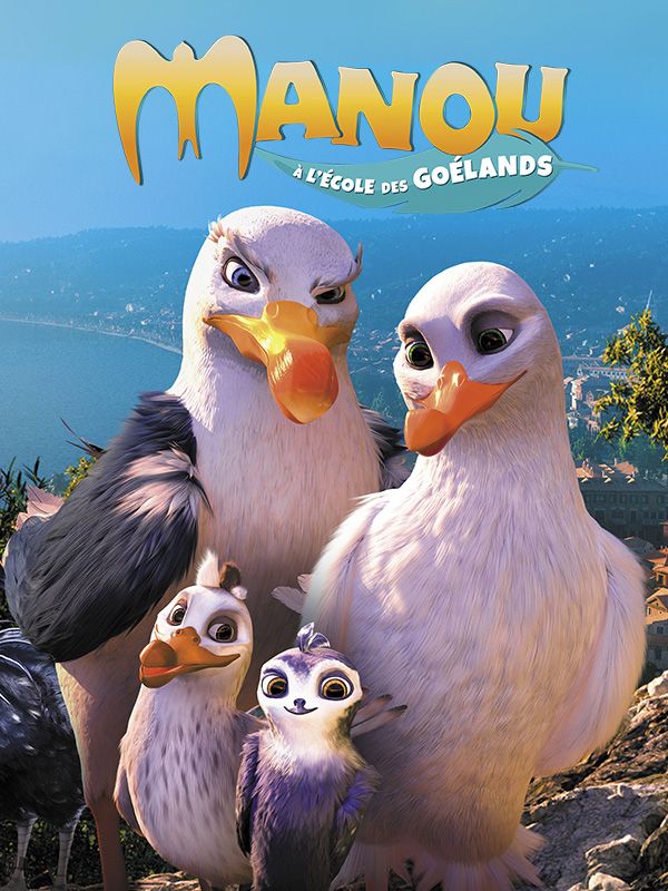 Affiche du film Manou à l'école des goélands