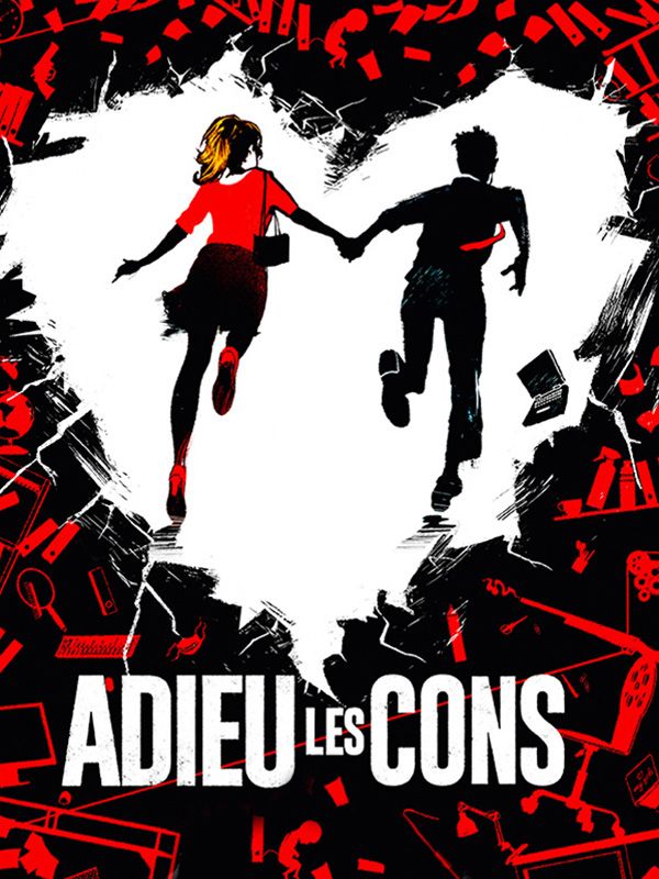 Affiche du film Adieu les cons