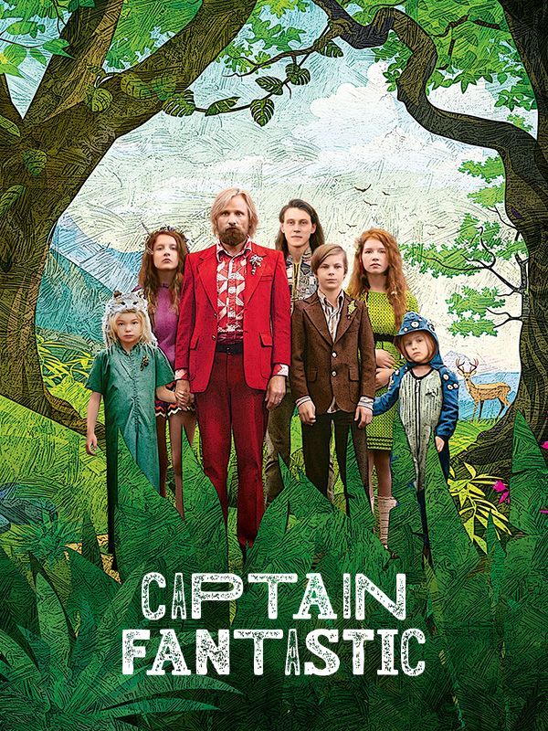 Affiche du film Captain Fantastic