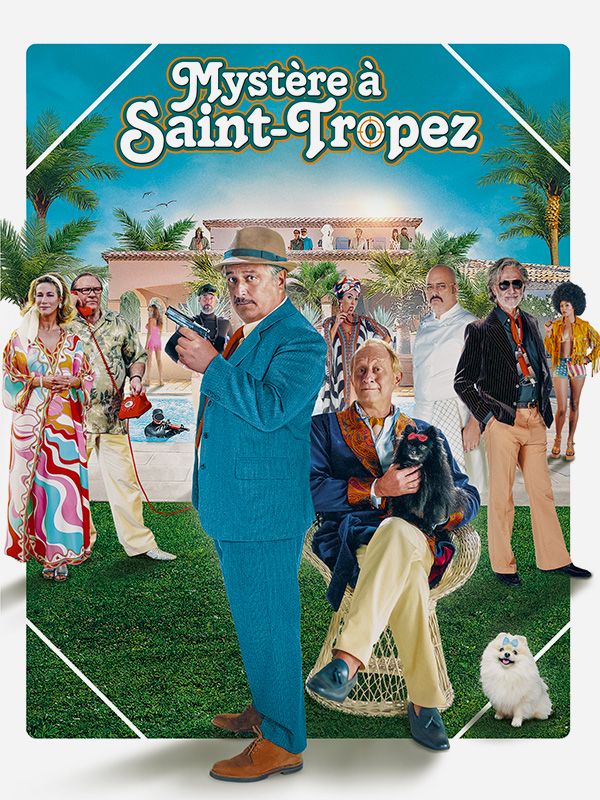 Affiche du film Mystère à Saint-Tropez : une enquête de l'inspecteur Boulin