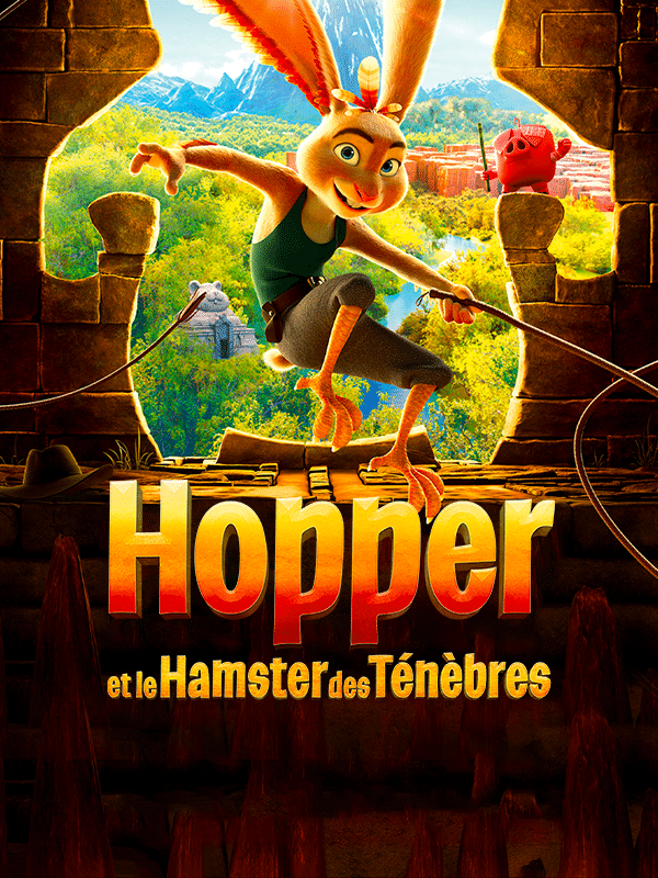 Affiche du film Hopper et le hamster des ténèbres