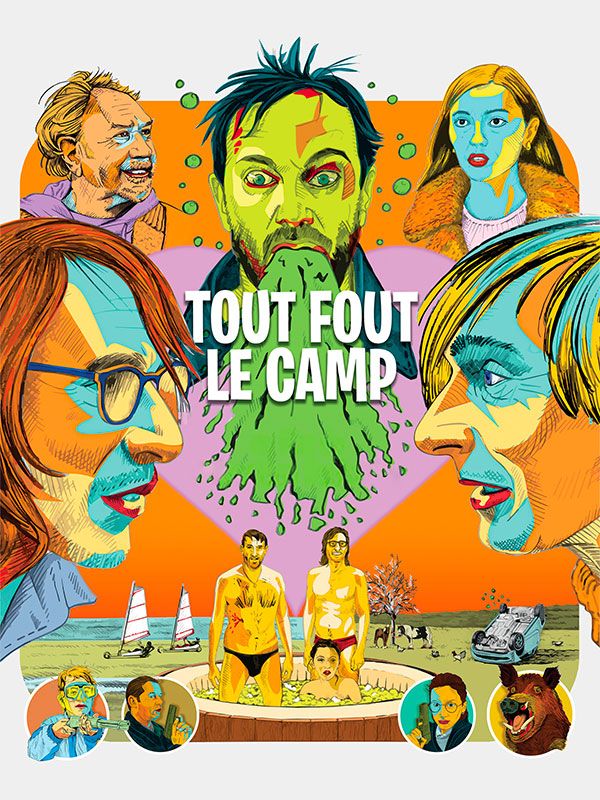 Affiche du film Tout fout le camp