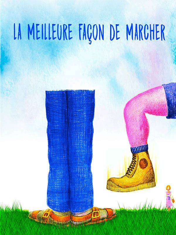 Affiche du film La meilleure façon de marcher