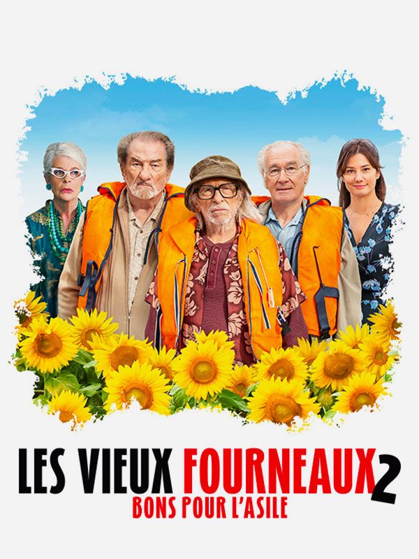 Affiche du film Les Vieux Fourneaux 2 : bons pour l'asile