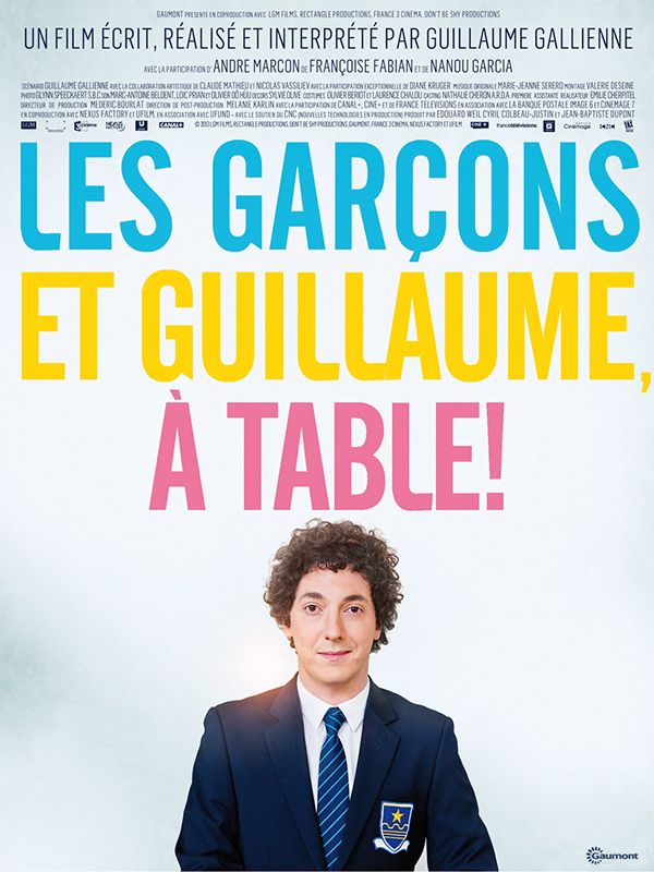 Affiche du film Les garçons et Guillaume, à table !