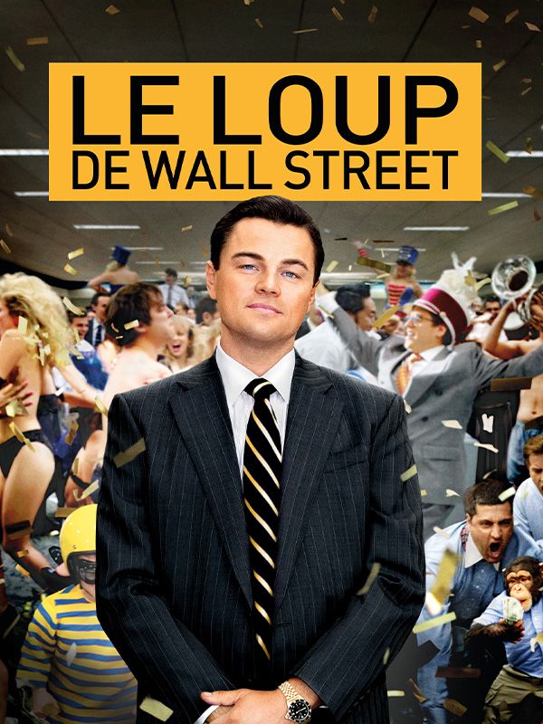 Affiche du film Le loup de Wall Street