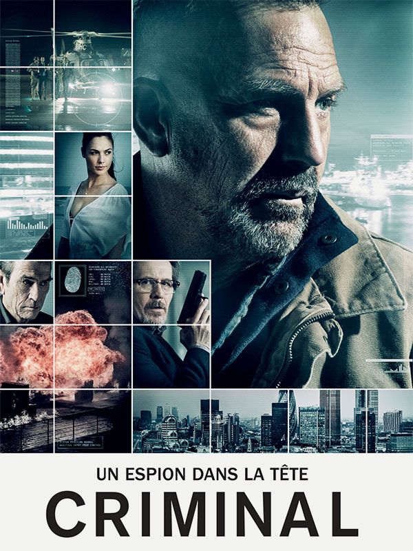 Affiche du film Criminal : un espion dans la tête