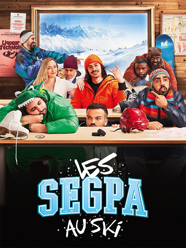 Affiche du film Les Segpa au ski