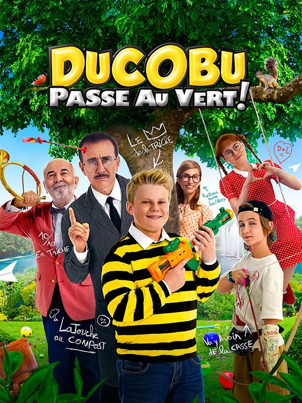 Affiche du film Ducobu passe au vert