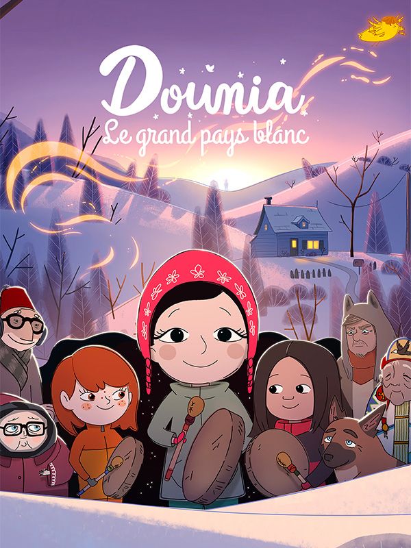 Affiche du film Dounia, le grand pays blanc