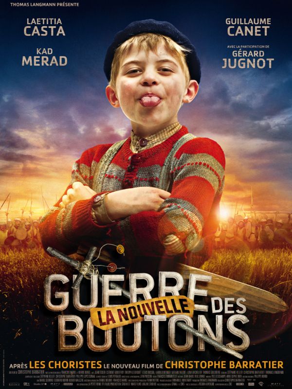 Affiche du film La nouvelle guerre des boutons