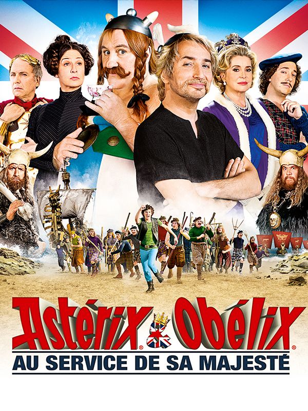 Affiche du film Astérix et Obélix : au service de sa Majesté