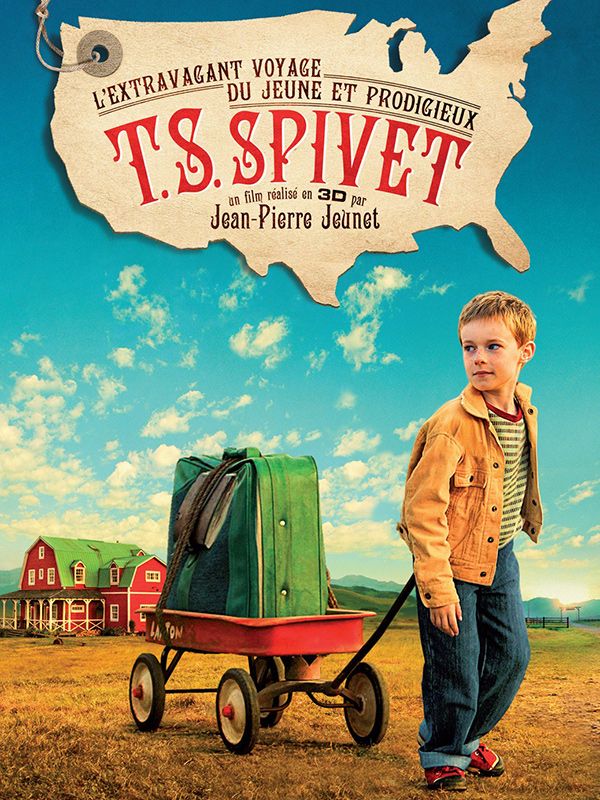 Affiche du film L'extravagant voyage du jeune et prodigieux T.S. Spivet