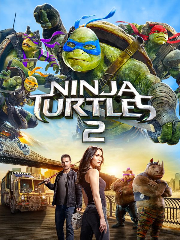 Affiche du film Ninja Turtles 2