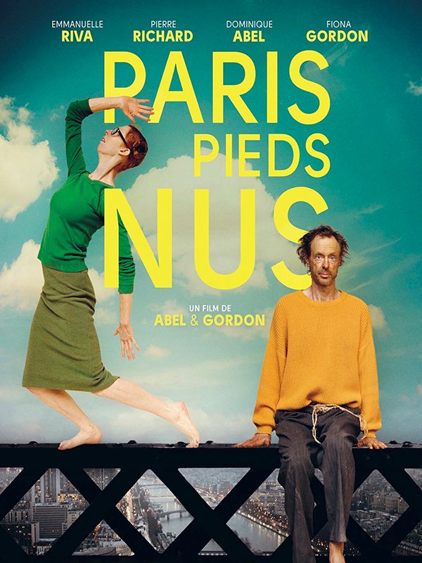 Affiche du film Paris pieds nus