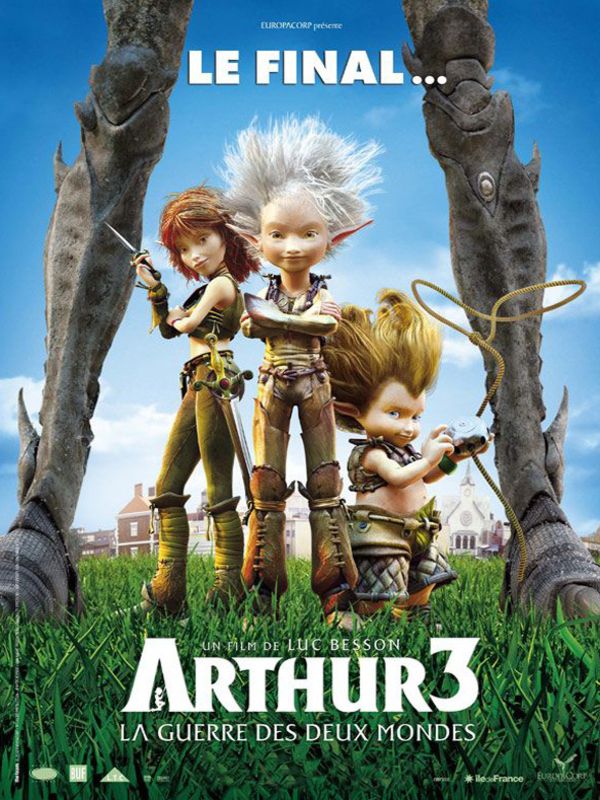 Affiche du film Arthur 3 : la guerre des deux mondes