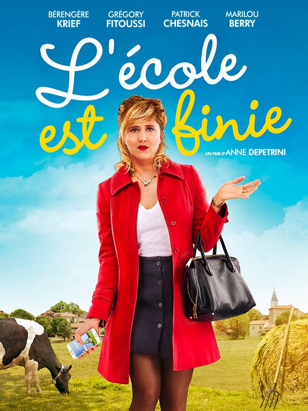 Affiche du film L'école est finie