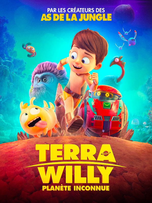 Affiche du film Terra Willy, planète inconnue