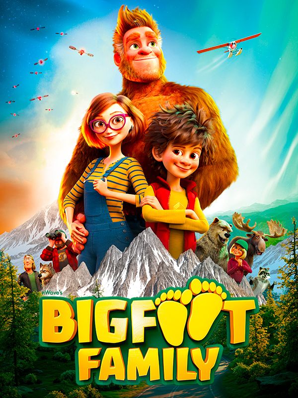 Affiche du film Bigfoot Family