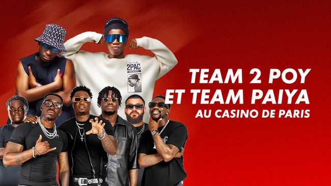 Team 2 Poy et Team Paiya au Casino de Paris