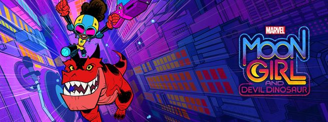 Moon Girl i Diabelski Dinozaur