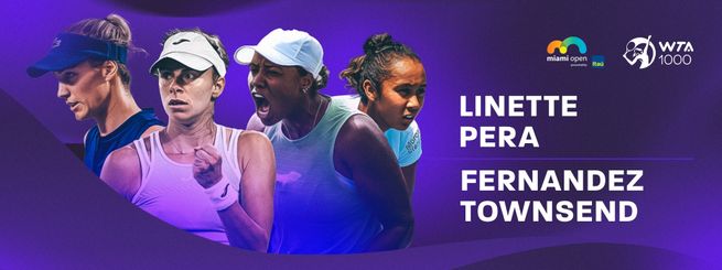 Linette/Pera - Fernandez/Townsend