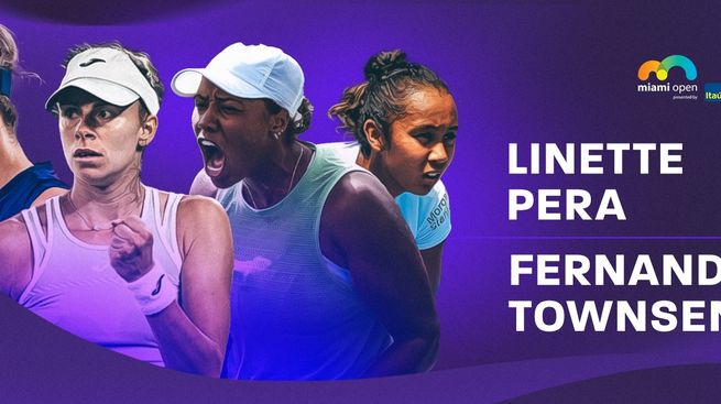 Linette/Pera - Fernandez/Townsend