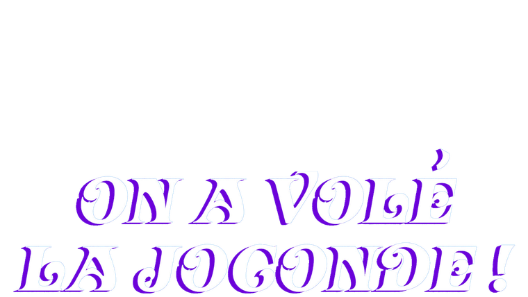 On a volé la Joconde !