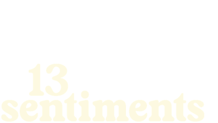 13 sentiments