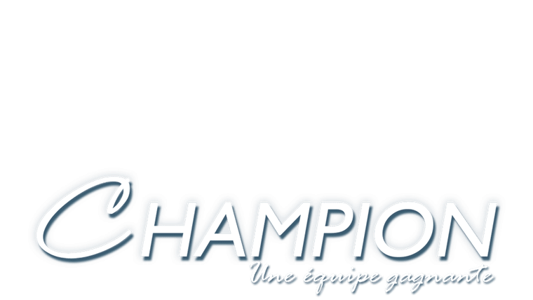 Champion, une équipe gagnante