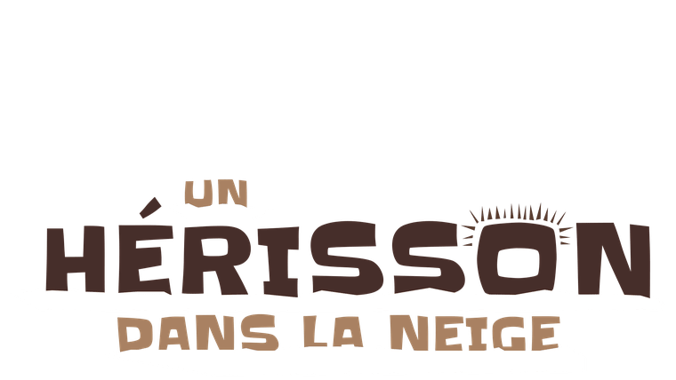 Un hérisson dans la neige