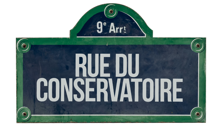 Rue du conservatoire