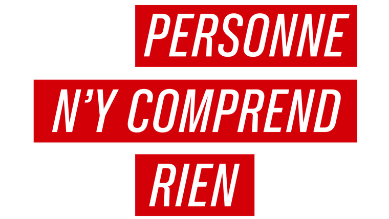 Personne n'y comprend rien - Trailer